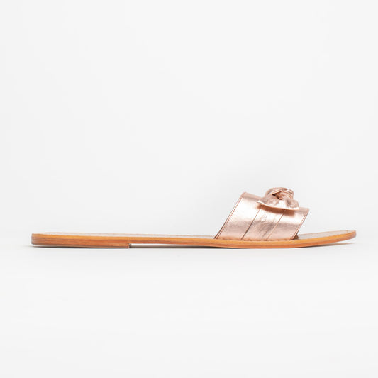 SANDER sandales en cuir rosegold