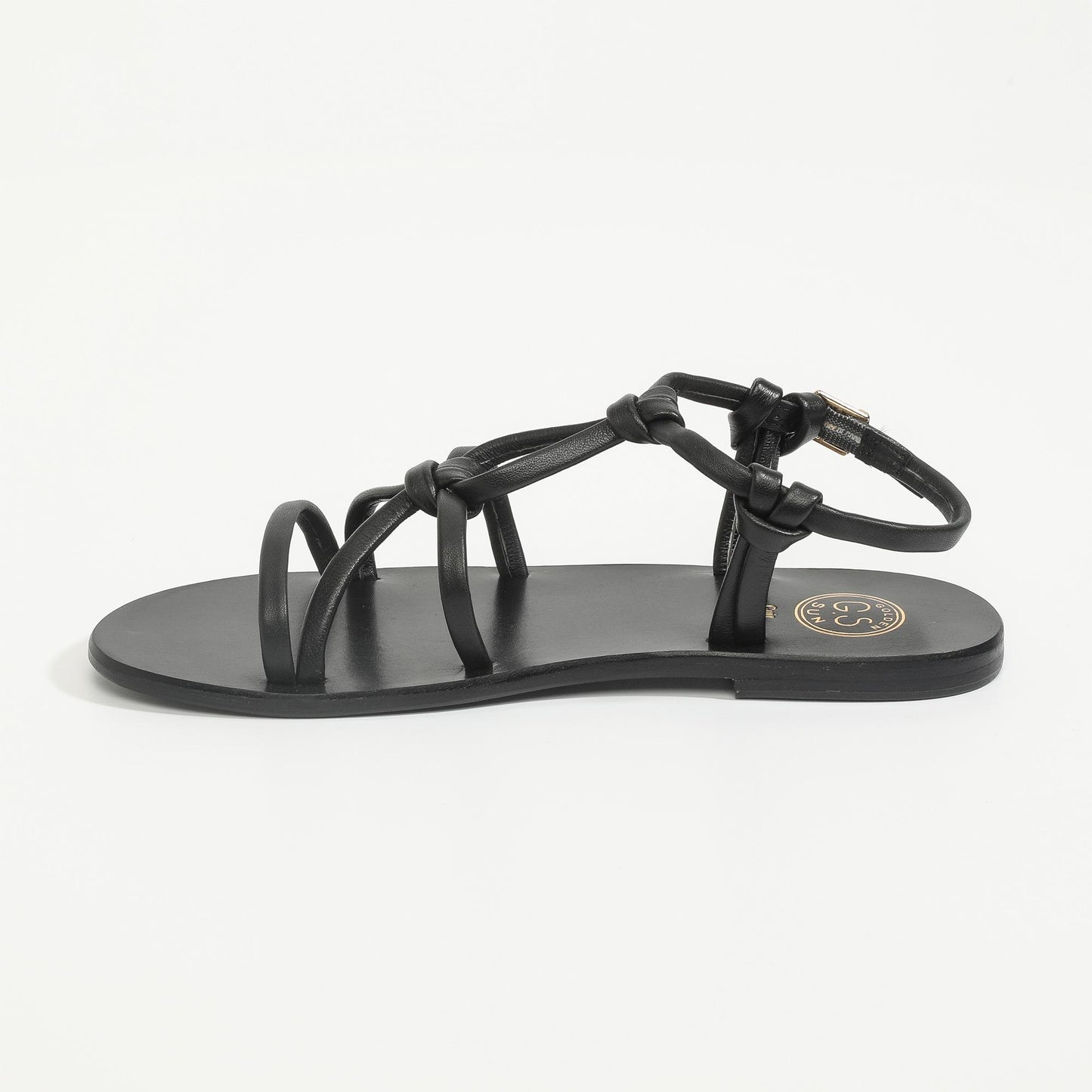 SUE sandales en cuir black