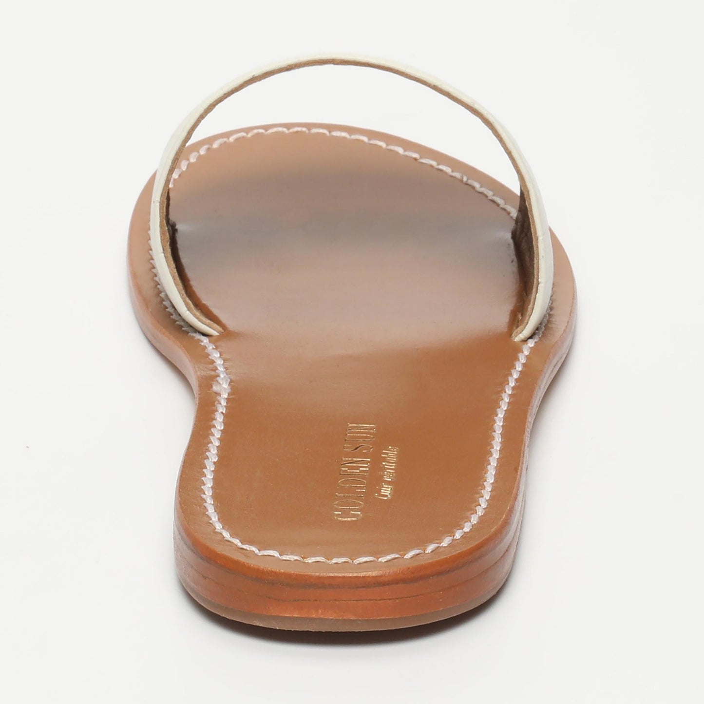 TIMPOOCHEE sandales en cuir white croco
