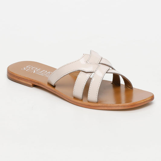 TOCHA sandales en cuir light pink patent
