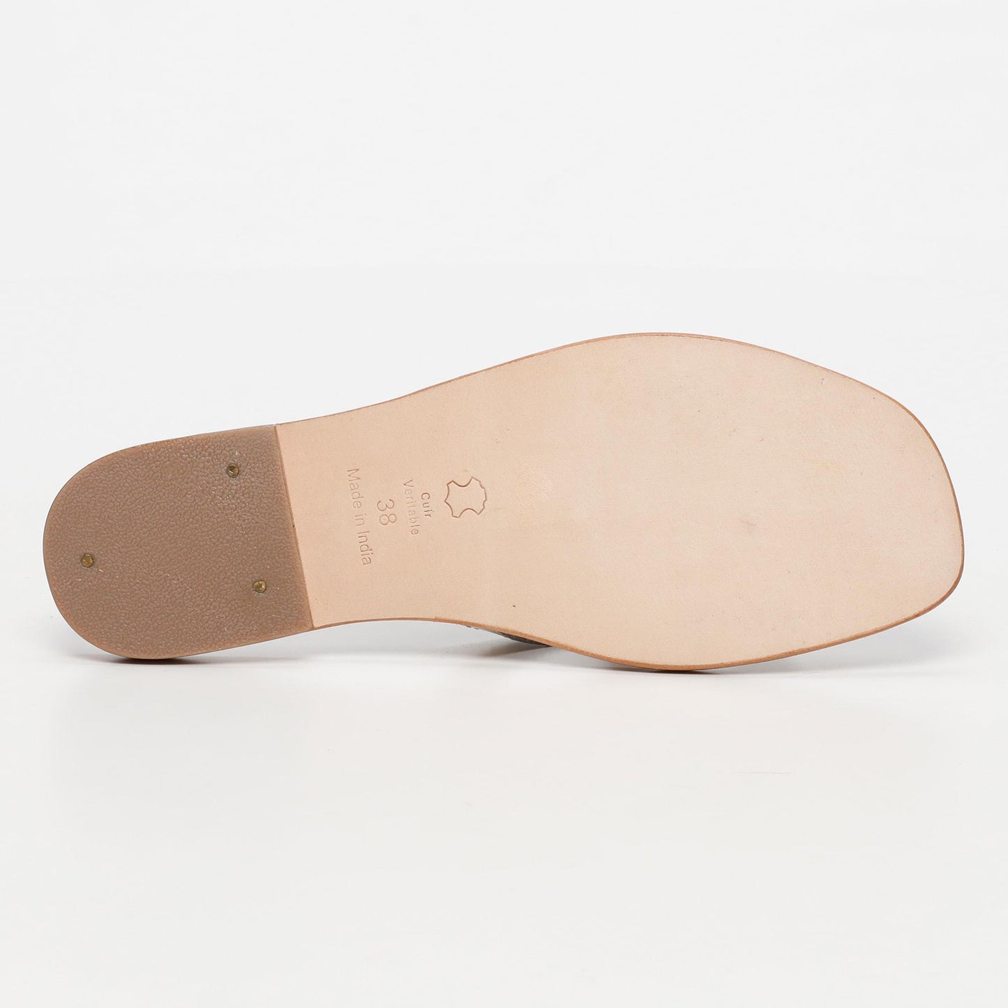 TOCHA sandales en cuir light pink patent
