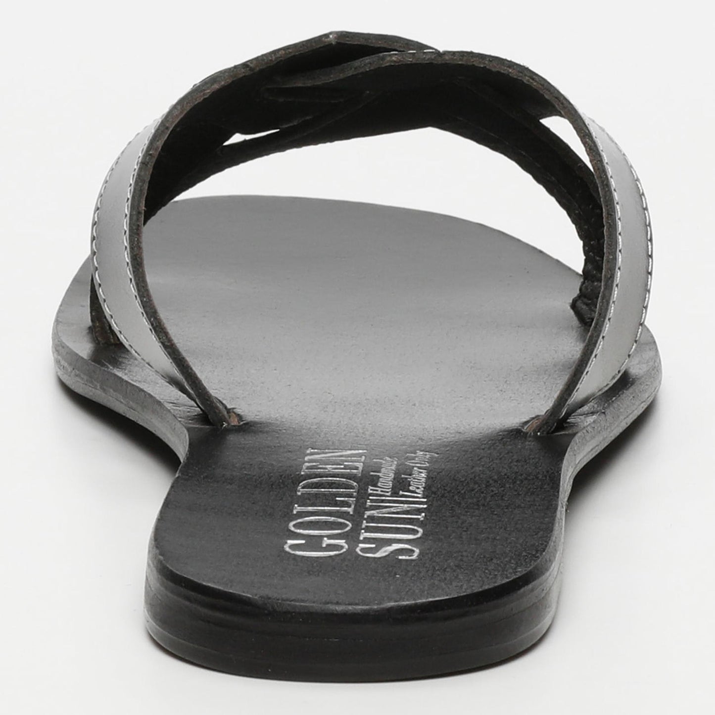 TOCHA sandales en cuir pewter