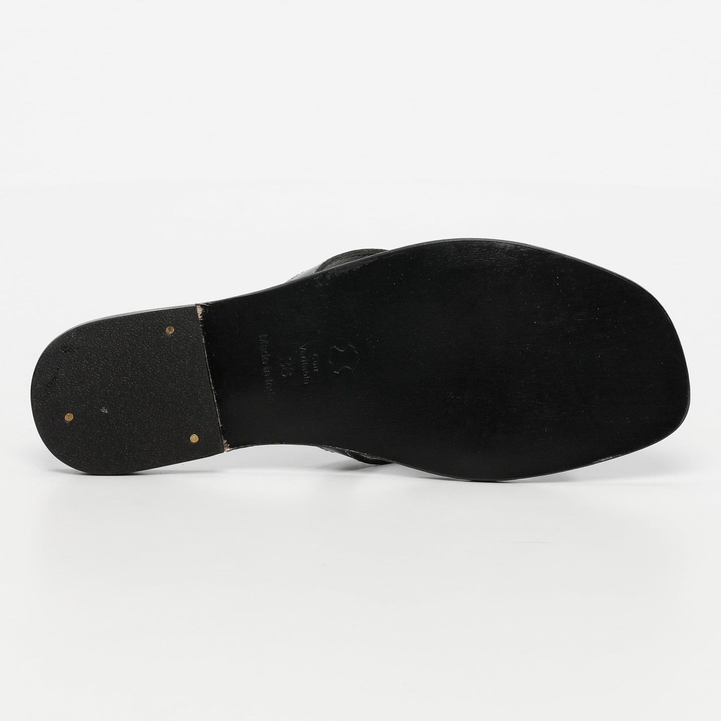 TOCHA sandales en cuir pewter