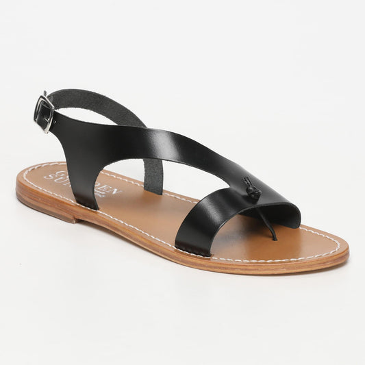 VALDREU sandales en cuir black