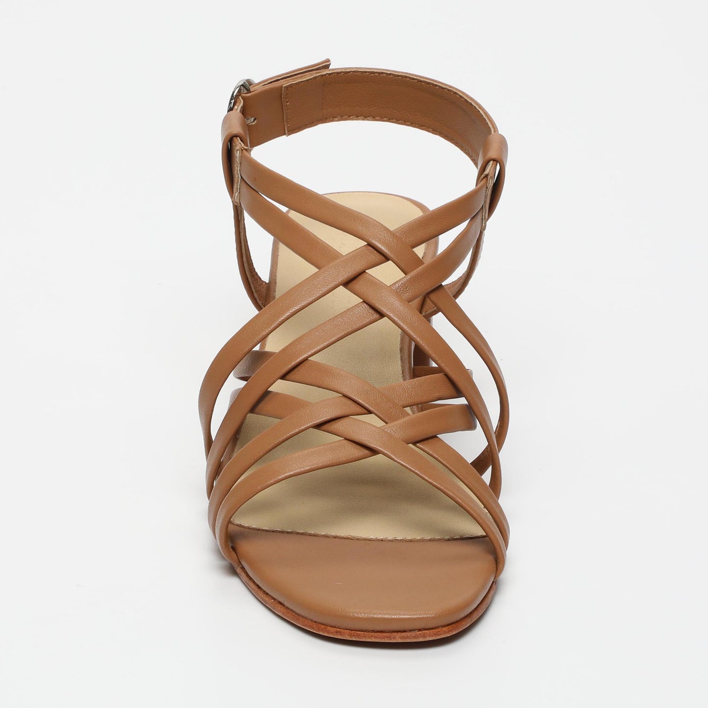 WILONE sandales en cuir light tan