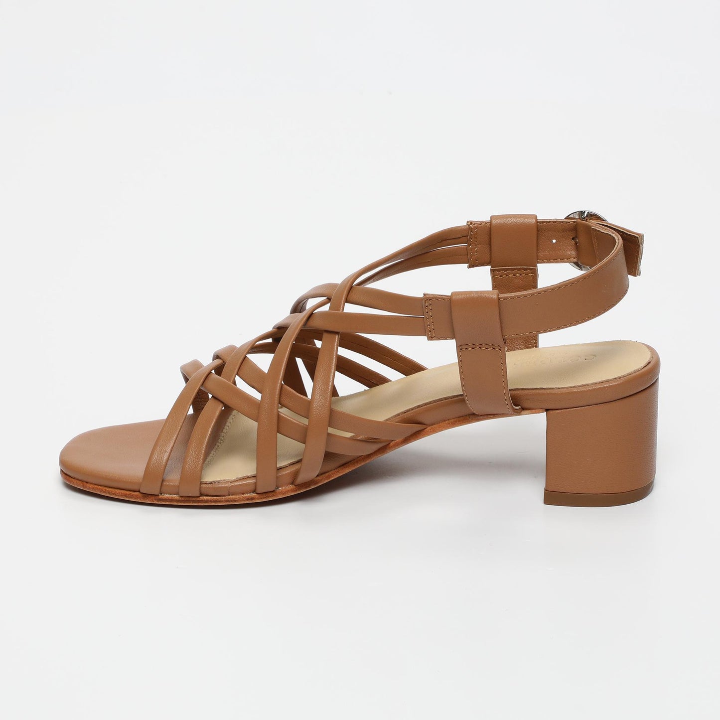 WILONE sandales en cuir light tan