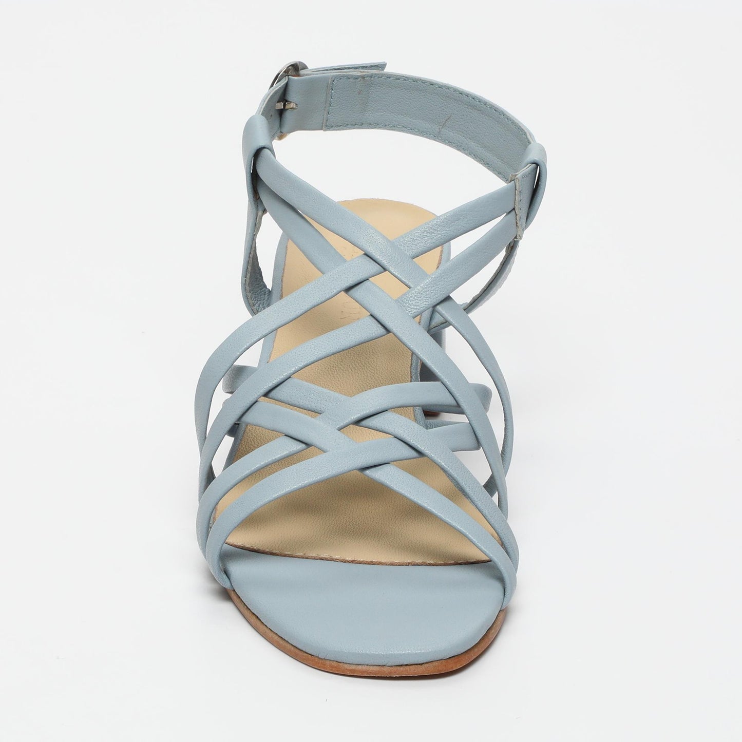 WILONE sandales en cuir lt blue