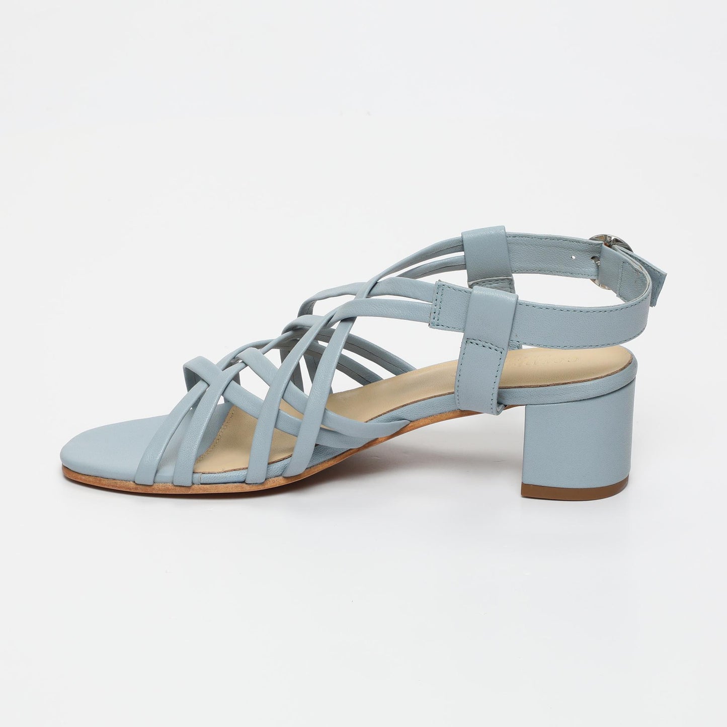 WILONE sandales en cuir lt blue