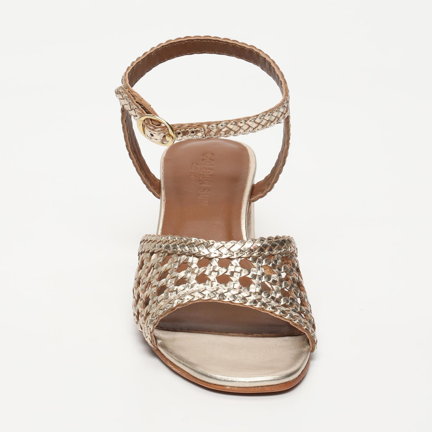 WINTAR sandales en cuir gold