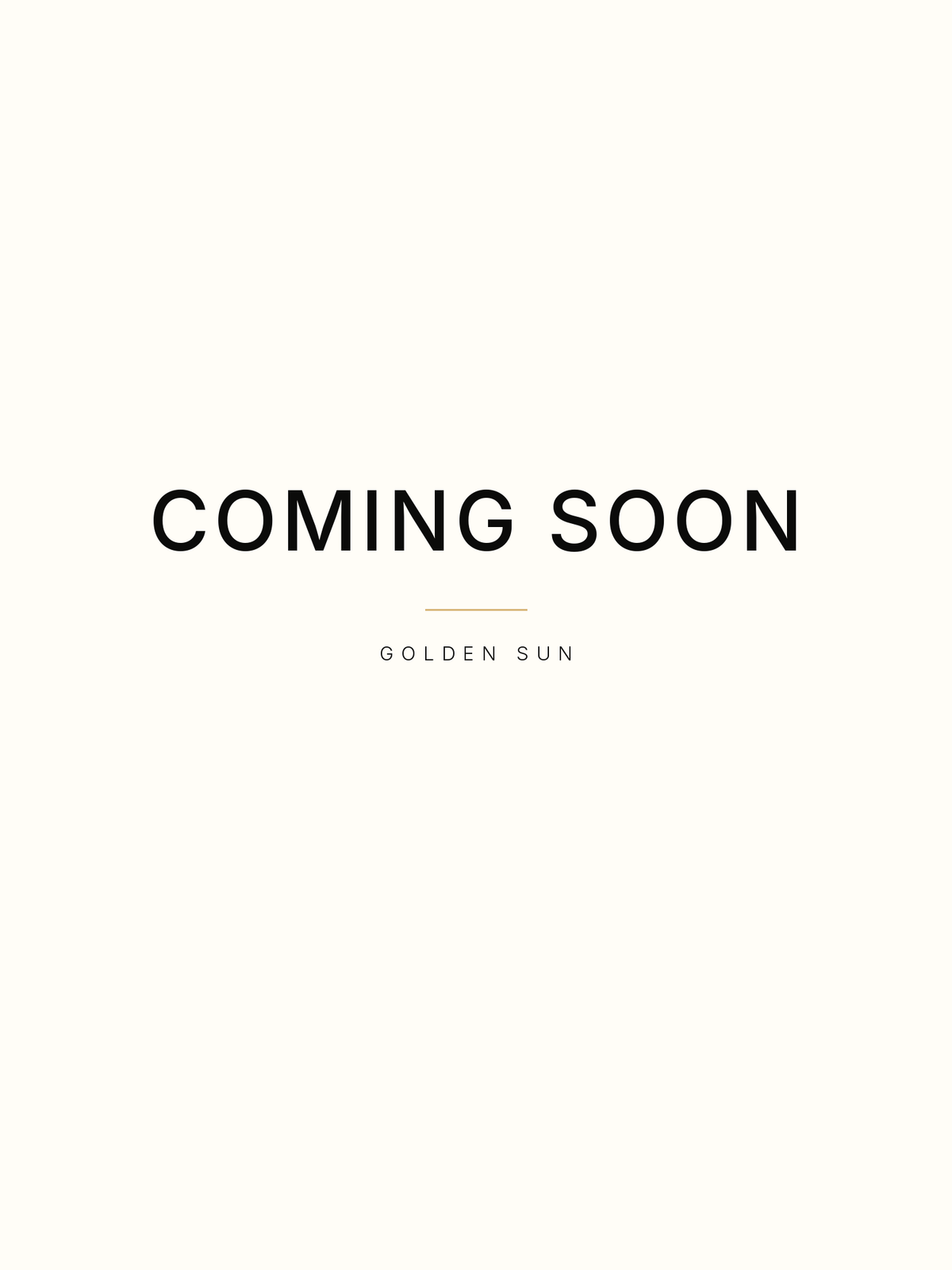Coming soon